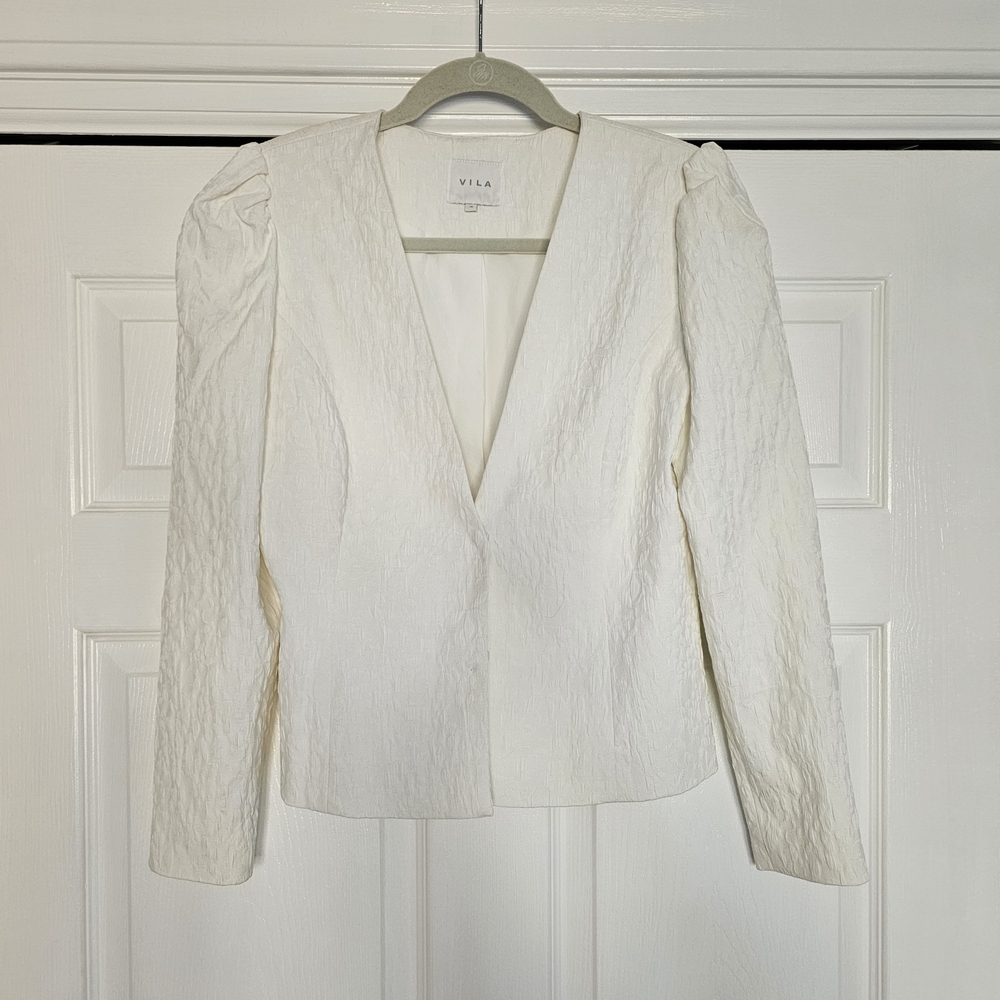 ASOS White Crop Jacket